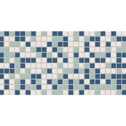 Daltile Keystones 1" x 1" Straight Joint Mosaic 12" x 24" Macaron Blend