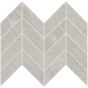 Daltile Vertuo 2" x 5" Chevron, Mosaic Microban 12" x 12" Maestro