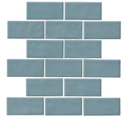 Marazzi Artezen 2" x 4" Brick Joint Classic Blue