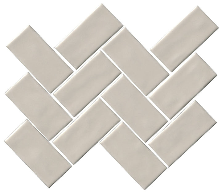 Marazzi Artezen 2" x 4" Herringbone Nordic Sand