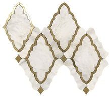 White And Brass