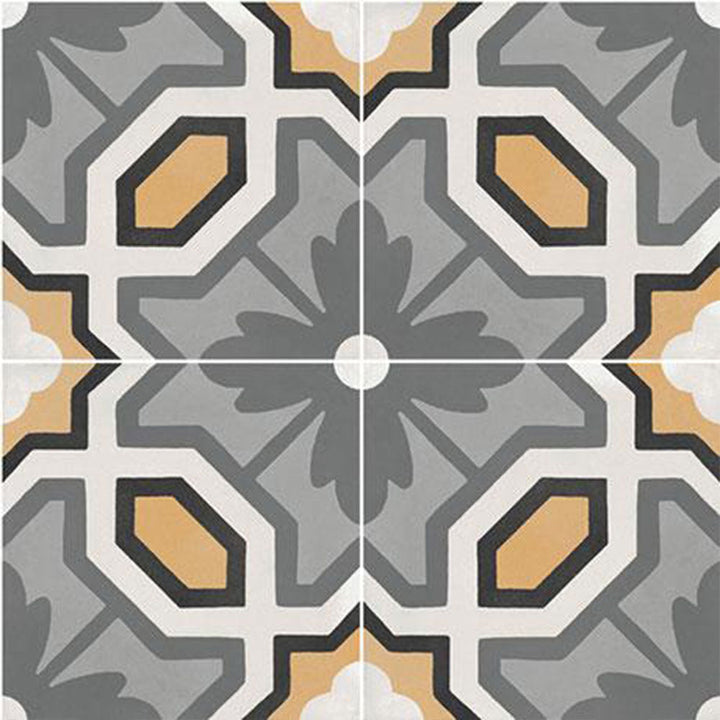 Marazzi D Segni Color 8" x 8" Deco Honeycomb