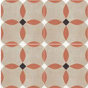 Marazzi D Segni Color 8" x 8" Deco Monarch