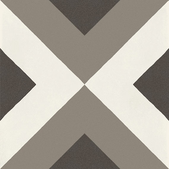 Marazzi D Segni 8" x 8" Deco Double Diamond Sand Blend