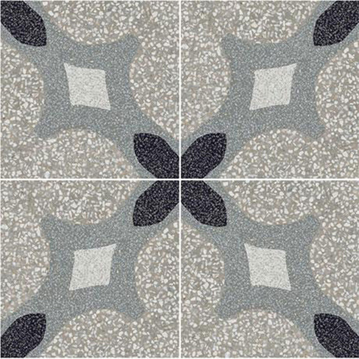Marazzi D Segni Terrazzo 8" x 8" Deco Croix