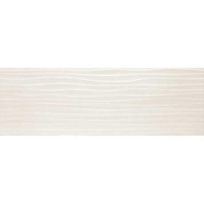 Marazzi Materika 16" x 48" Wave Textured Off White