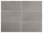 Marazzi Moroccan Concrete 12" x 24" Stepwise Matte Gray