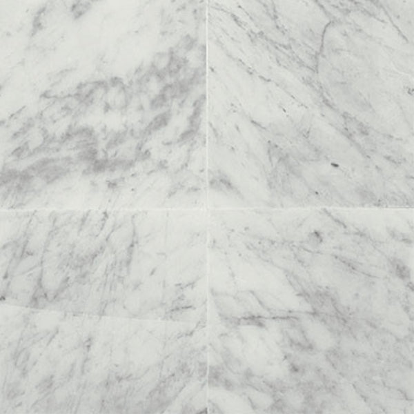 Daltile Marble 12" x 12" Honed Carrara White