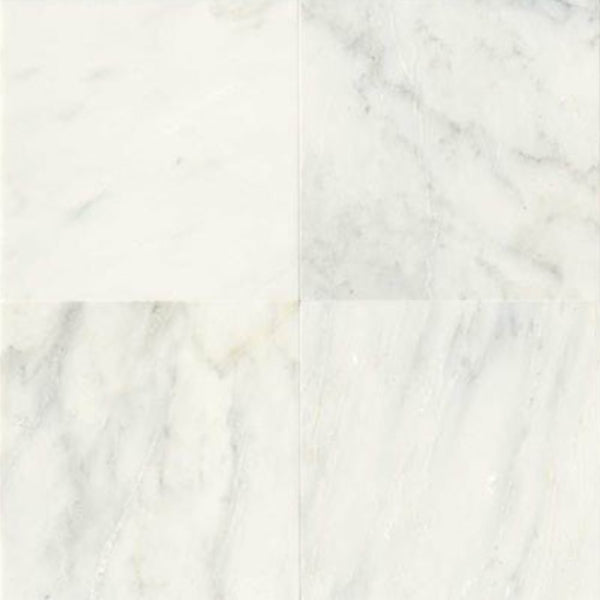 Daltile Marble 12" x 12" Honed First Snow Eleg