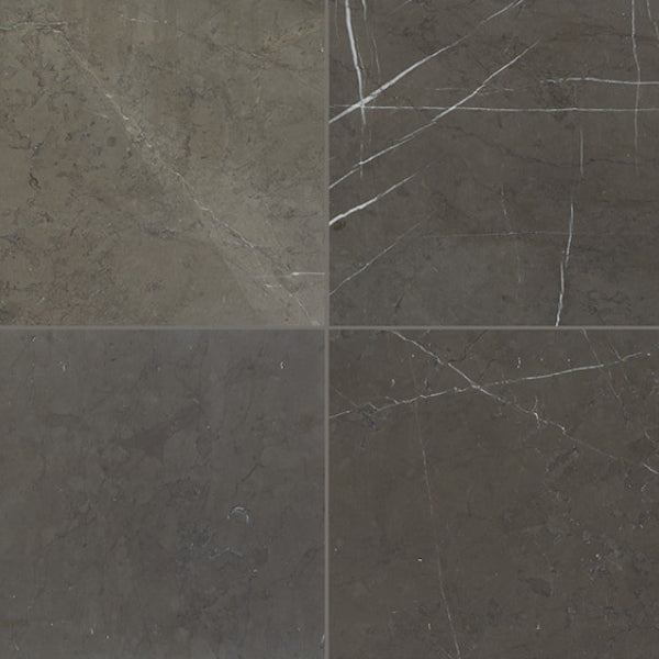 Daltile Marble 24" x 24" Honed Antico Scuro
