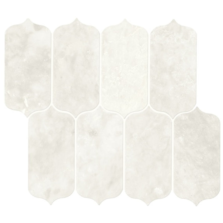 Daltile Marble 4" x 6" Mosaic 11" x 13" Stormy Mist