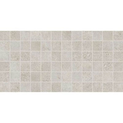 Daltile Reminiscent 2" x 2" Straight Joint Mosaic 12" x 24" Memento White