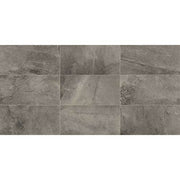 Daltile Slate Attache 12" x 24" Meta Dark Gray