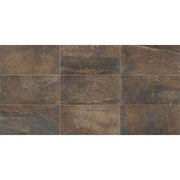 Daltile Slate Attache 12" x 24" Multi Brown