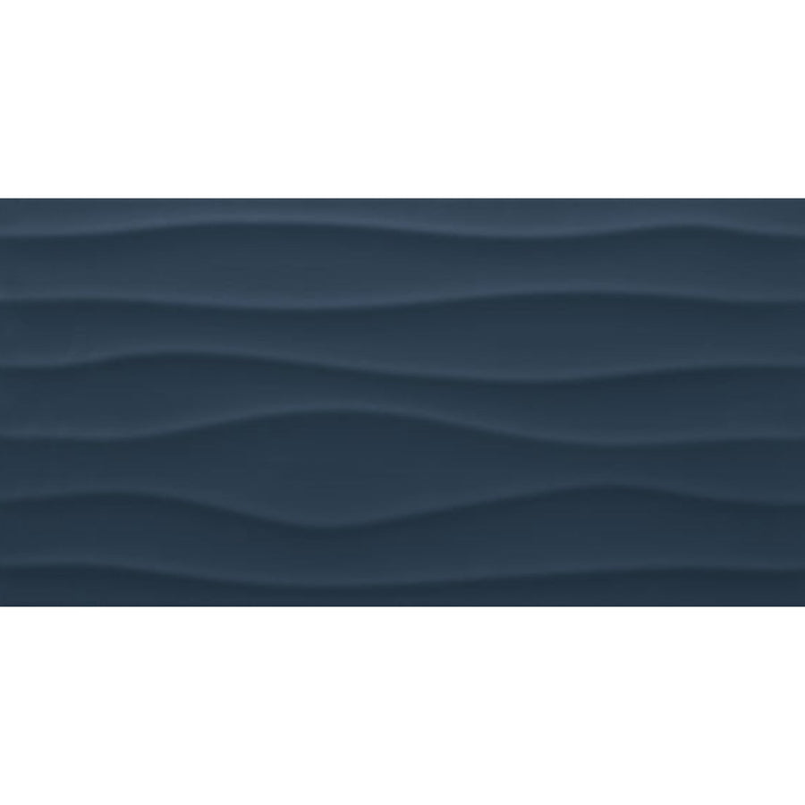 Daltile Multitude 12" x 24" Wave Nostalgic Blue