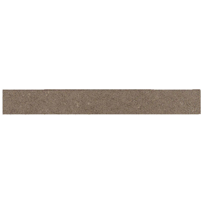 MS International Dimensions 3" x 24" Bullnose Matte Concrete