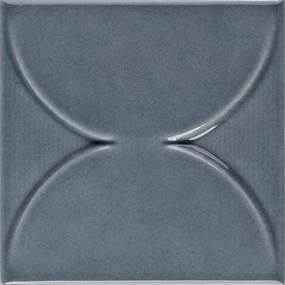 Marazzi Nu_Tempo 4" x 4" Arc Glossy Navajo Blue