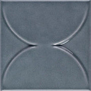 Marazzi Nu_Tempo 4" x 4" Arc Glossy Navajo Blue
