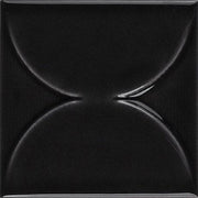 Marazzi Nu_Tempo 4" x 4" Arc Glossy Midnight City