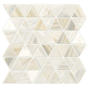 Daltile Pietra Divina 2" Triangle Mosaic 12" x 12" Namaste