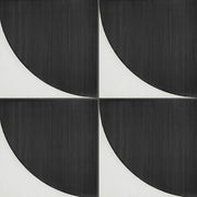 Marazzi Scenario 8" x 8" Nero Convex