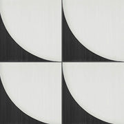 Marazzi Scenario 8" x 8" Nero Crescent