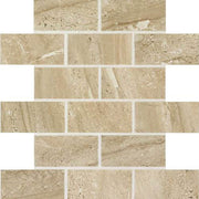 Daltile Florentine 2" x 4" Brick Joint Mosaic 12" x 12" Nociolla