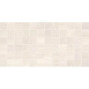 Daltile Cove Creek 2" x 2" Straight Joint Mosaic 12" x 24" Off White