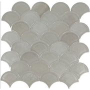 Daltile Miramo 3" Fan Mosaic 13" x 13" Oyster
