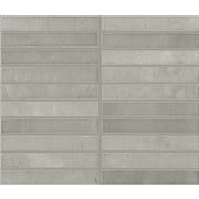 Daltile Miramo 1" x 6" Straight Joint Mosaic 12" x 10" Oyster