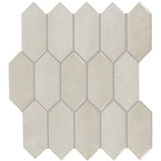 Daltile Miramo 2" x 5" Picket Mosaic 12" x 11" Pearl