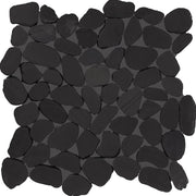Daltile Pebble Oasis 13" x 13" Flat Pebble Stark