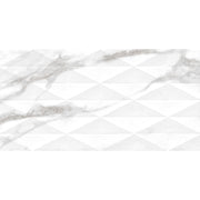 Daltile Perpetuo 12" x 24" Geometric Brilliant White