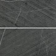 Daltile Pietra Divina 6" x 12" Bamboo Mosaic 12" x 12" Nero Marquina