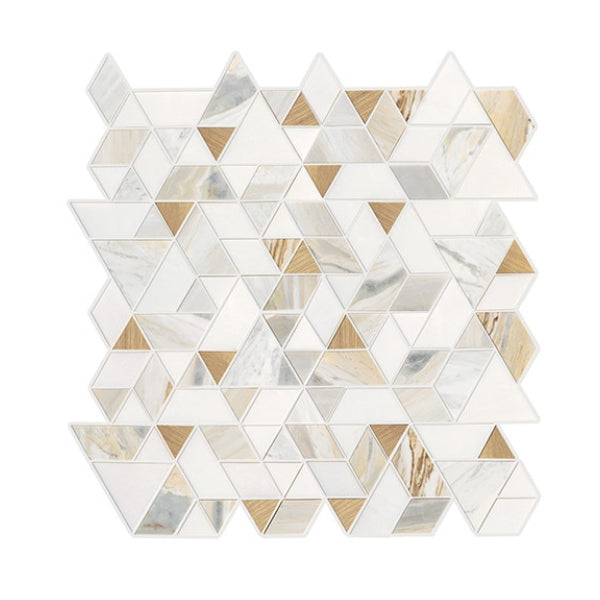 Daltile Pietra Divina 14" x 14" Spectrum Namaste Gold Blend