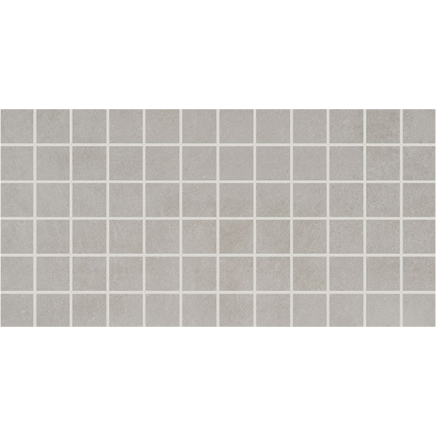 Daltile Portfolio 2" x 2" Straight Joint Mosaic 12" x 24" Dove Grey