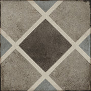 Daltile Quartetto 8" x 8" Deco Cool Rombo