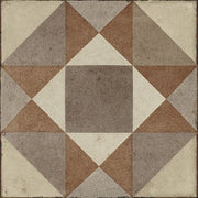 Daltile Quartetto 8" x 8" Deco Warm Figura