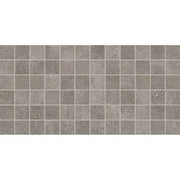 Daltile Reminiscent 2" x 2" Straight Joint Mosaic 12" x 24" Reclaimed Gray