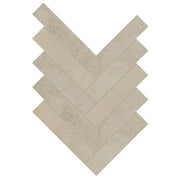 Daltile Rekindle 2" x 6" Herringbone Mosaic 7" x 4" Beige