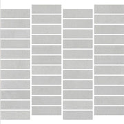 Daltile Rigid Clay 1" x 3" Off Set Mosaic 12" x 12" Rock