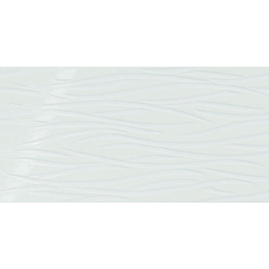 Daltile Showscape 12" x 24" Brushstroke Stylish White