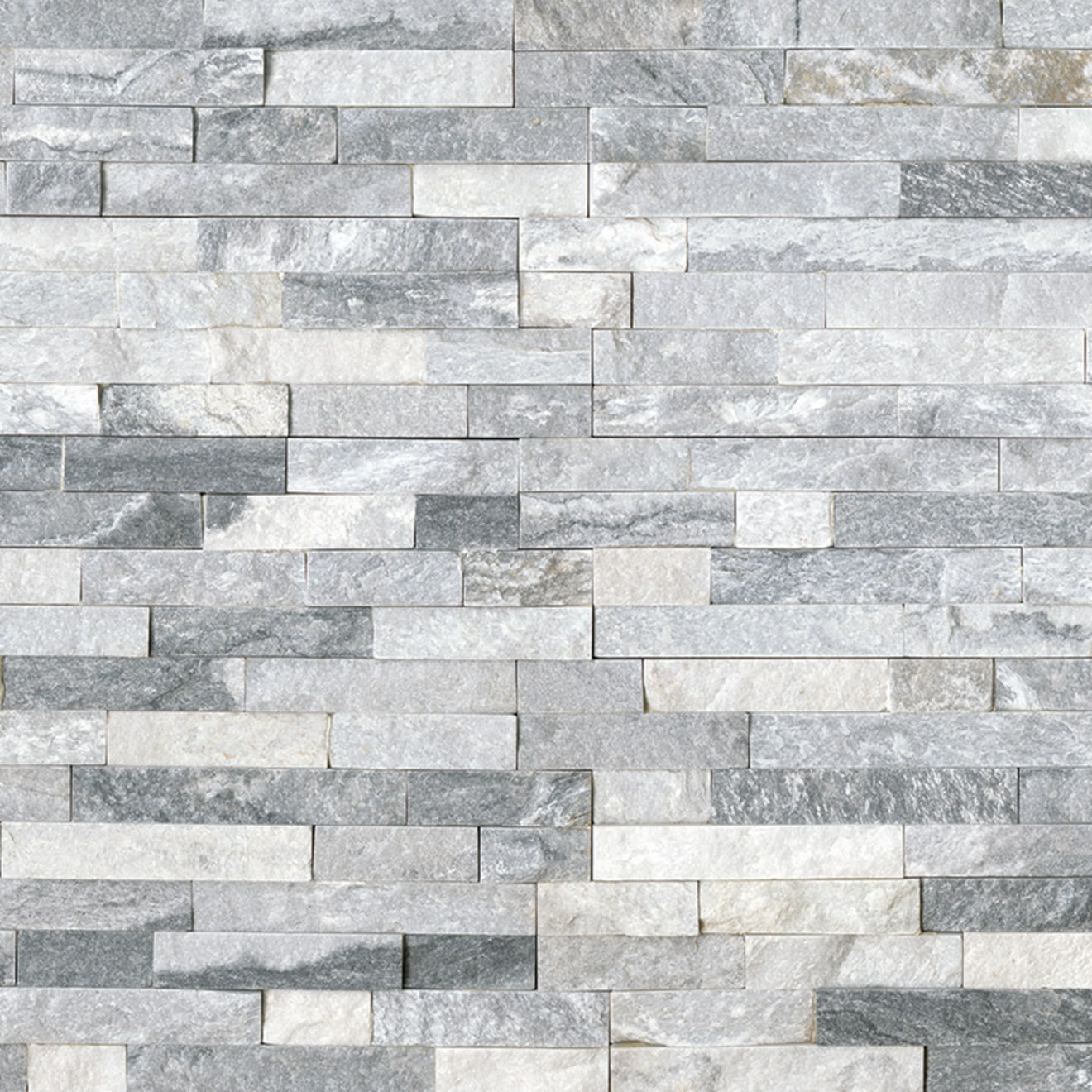 Bedrosians Slate 6" x 24" Ledger Natural Cleft Alpine Grey