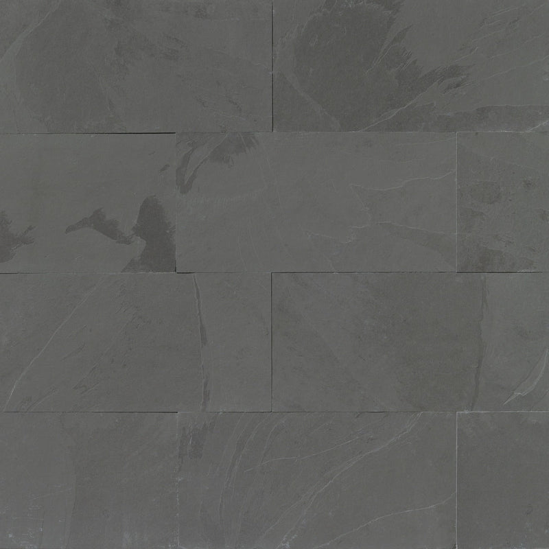 Bedrosians Slate 12" x 24" Gauged Black Pearl