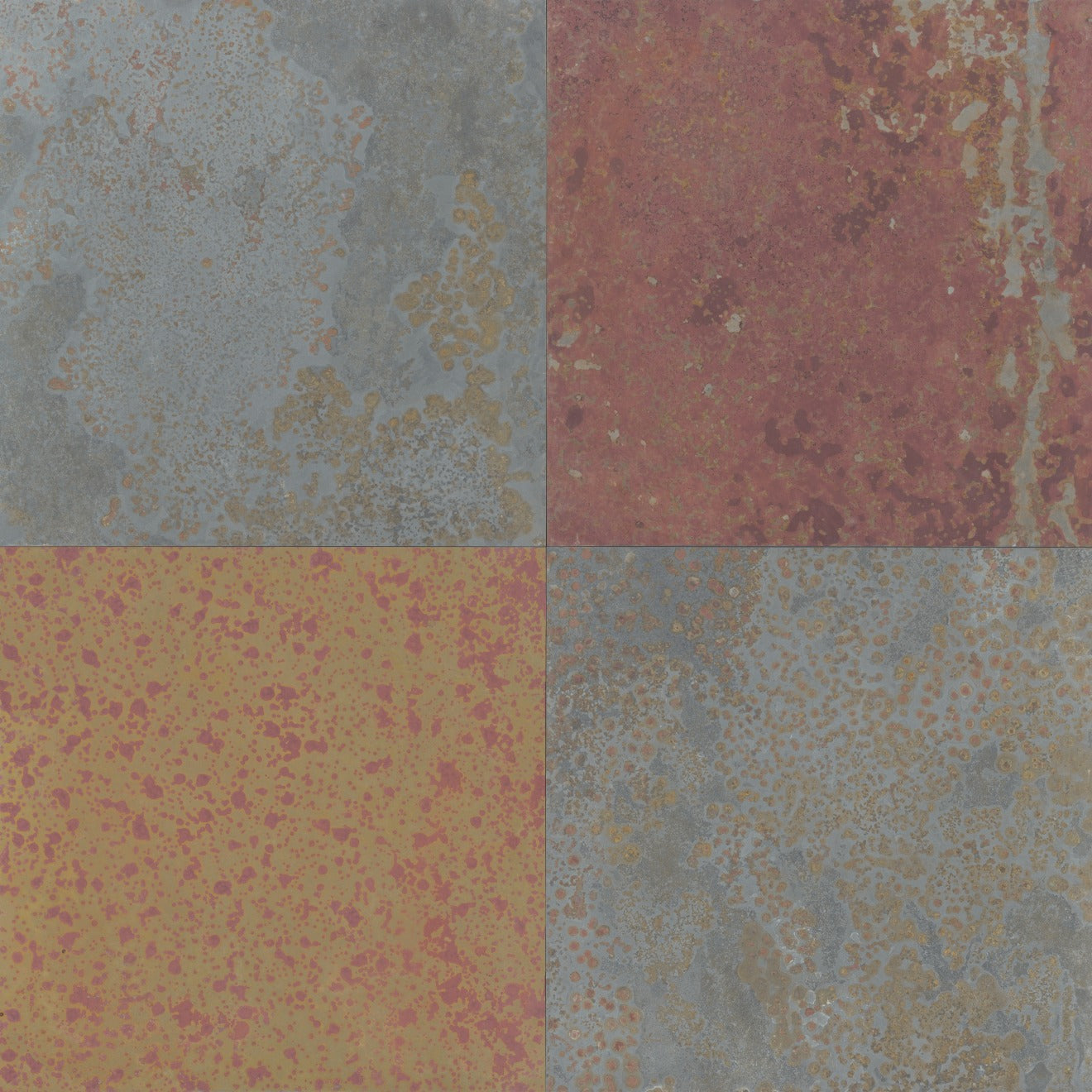 Bedrosians Slate 24" x 24" Gauged Brazilian Multicolor