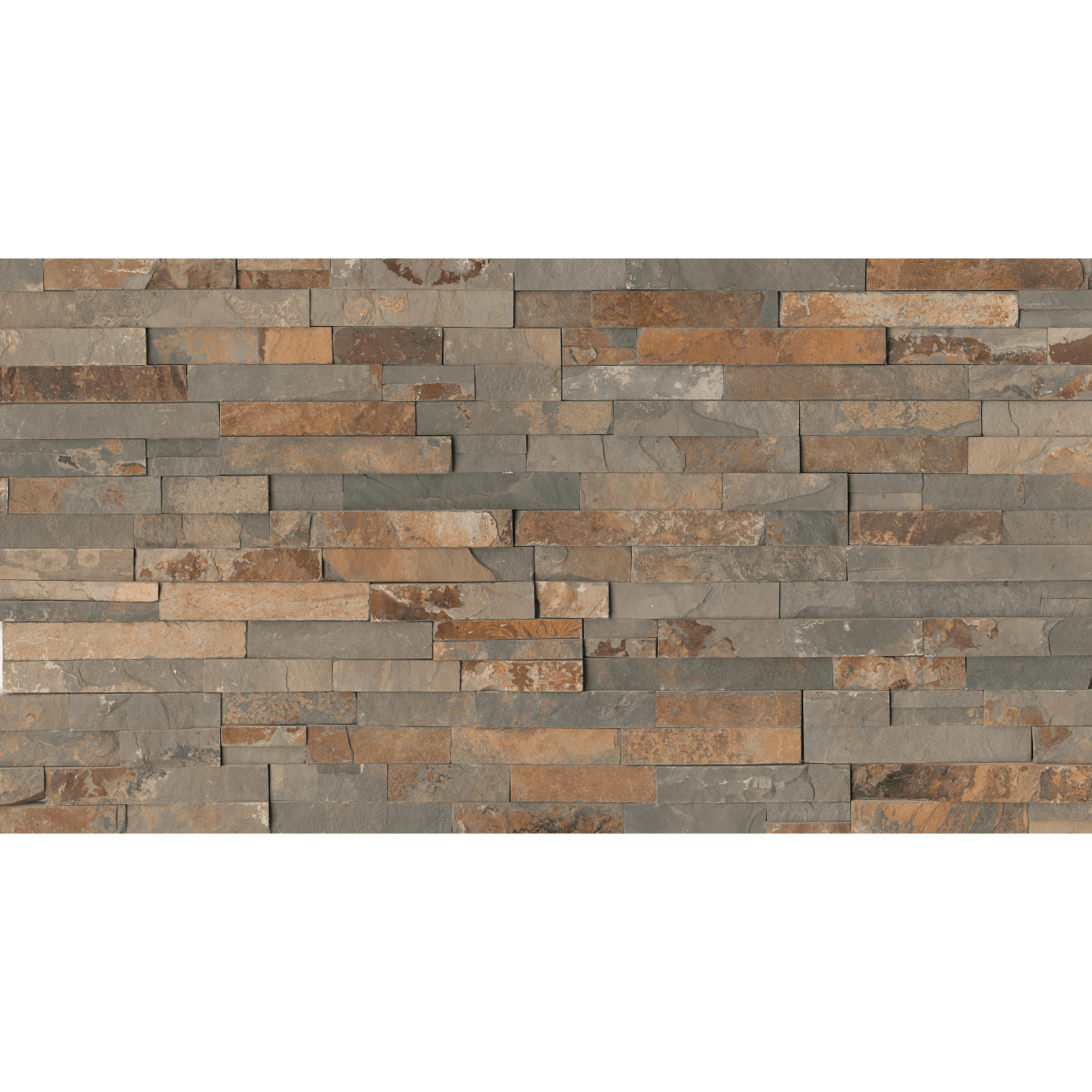 Bedrosians Slate 6" x 24" Ledger Natural Cleft Butterscotch