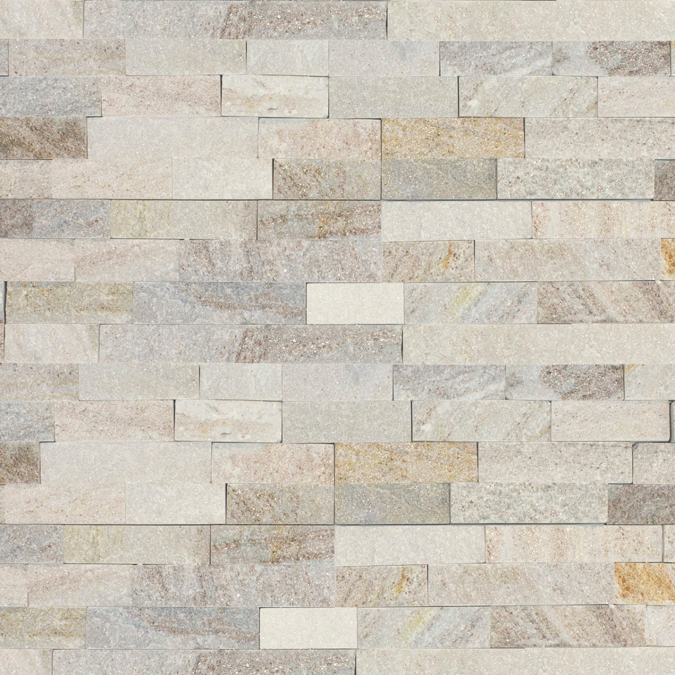 Bedrosians Stone Ledgers 6" x 24" Ledger Natural Cleft Millennium Cream