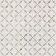 MS International Natural Stone Marble 12" x 12" Polished Bianco Starlite