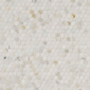 MS International Natural Stone Marble 12" x 12" Hexagon 1" Mosaic Calacatta Gold