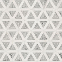 Carrara White Faceted